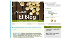 Desktop Screenshot of cebollaelblog.com