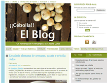 Tablet Screenshot of cebollaelblog.com